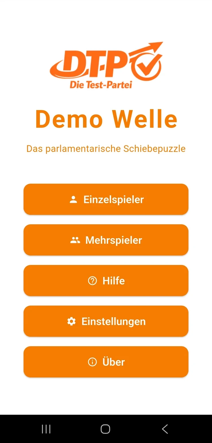 Die Welle App - Spielfeld-Übersicht